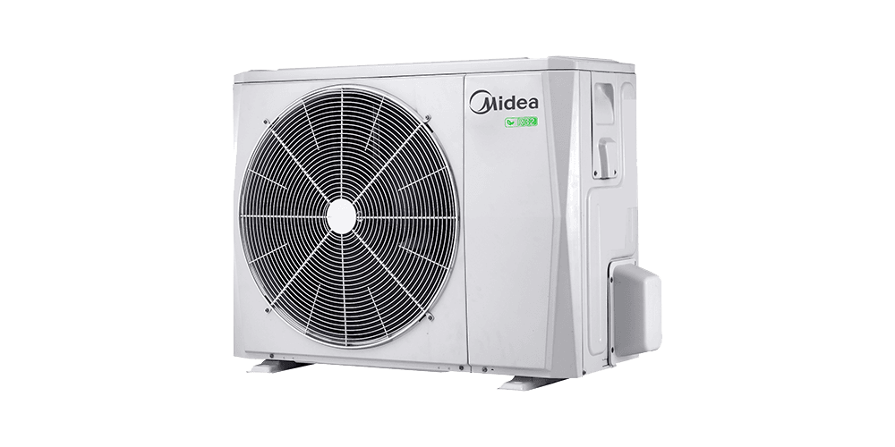 groupe extérieur pompe à chaleur midea m thermur